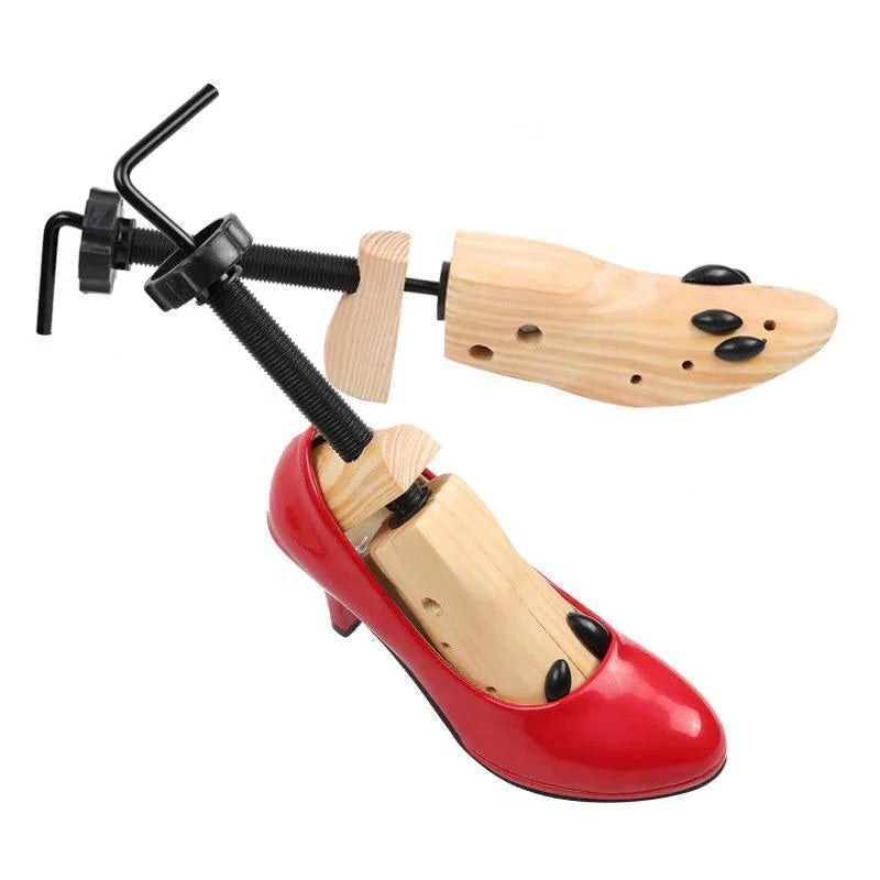 Adjustable Shoe Tree Shapers | Footwear Stretcher & Crease Guard