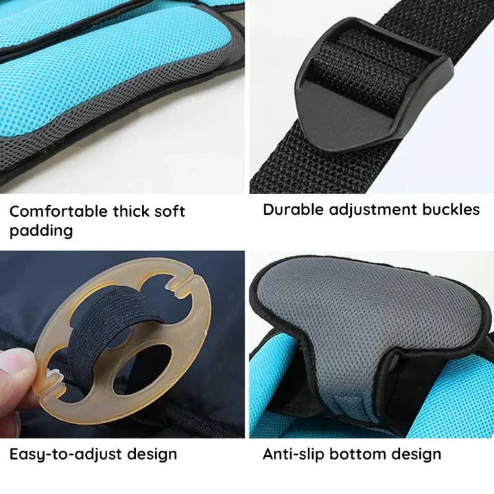 Portable Child Car Booster Seat Cushion | Secure & Comfy Travel Support, Safety Seat