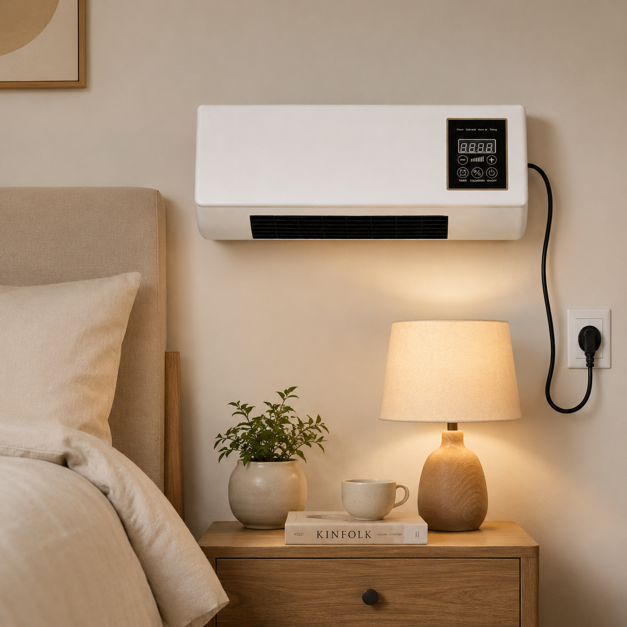 Wall-mounted air conditioner size reference