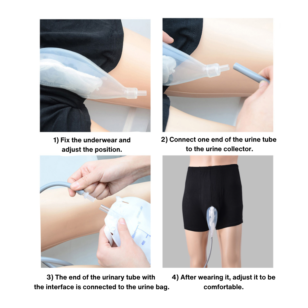 Reusable Medical Grade Urine Collector Underwear for Seniors