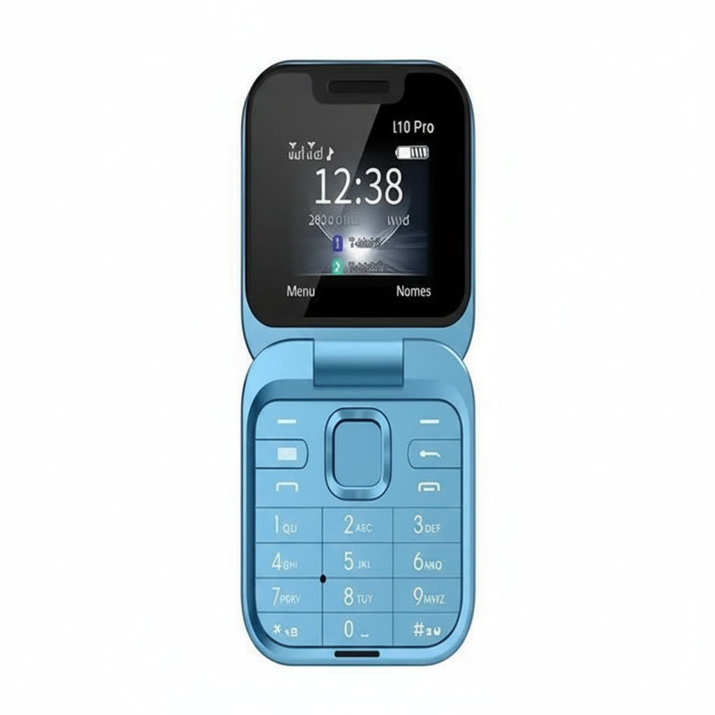Unlocked Flip Phone Dual SIM | Compact Simple Mobile Cell Phone