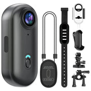 Portable Waterproof Action Camera | 4K Ultra HD Sports Cam & 128GB Card