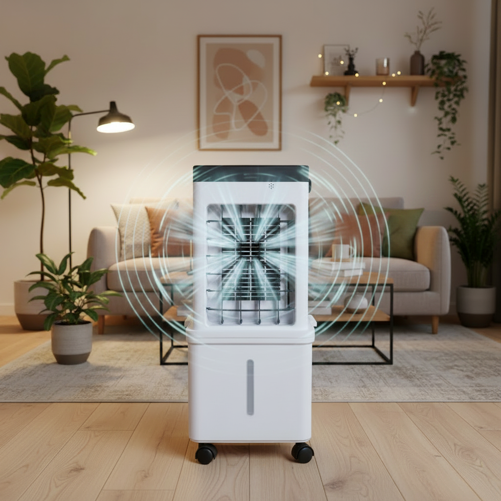Portable air conditioner front view