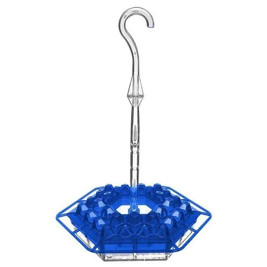 Ant-Proof Hummingbird Feeder with Perch – Leak-Free Hanging Nectar Feeder with Built-In Ant Moat