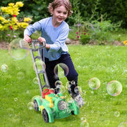 Bubble Lawn Mower for Toddlers | Outdoor Push Toy & Automatic Maker