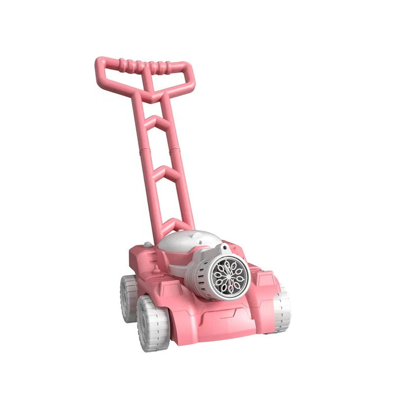 Bubble Lawn Mower for Toddlers | Outdoor Push Toy & Automatic Maker