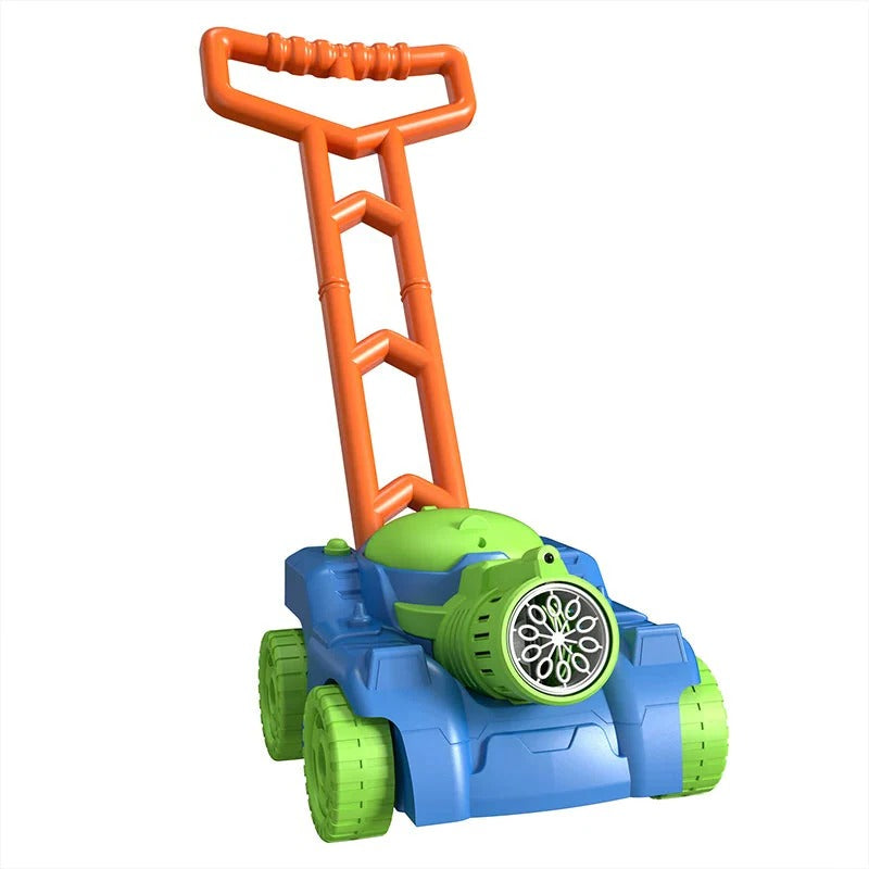 Bubble Lawn Mower for Toddlers | Outdoor Push Toy & Automatic Maker
