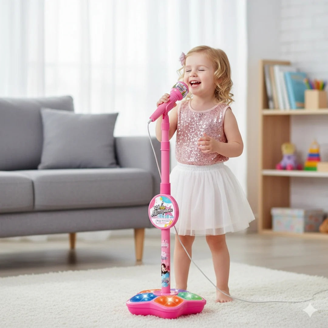 Kids Karaoke Microphone Set – Wireless Sing-Along Music Toy with Speaker for Parties & Playtime