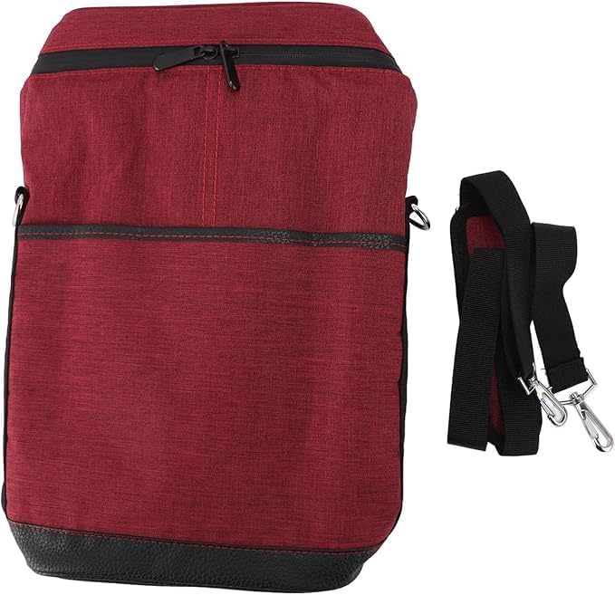 Insulated Wine Carrier Bag | Travel & Picnic Cooler Tote (2 Bottle)