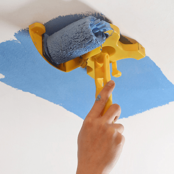 Professional Edge Painting Tool | Precision Trim Roller with 3 Spare Rolls