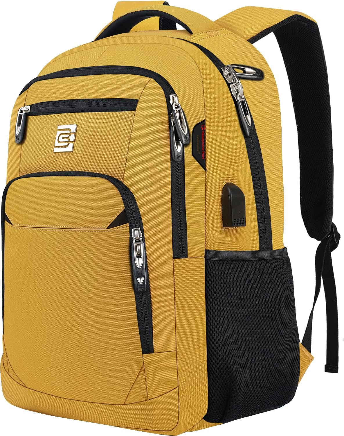 Slim Anti-Theft Laptop Backpack | Business Commuter Daypack with USB