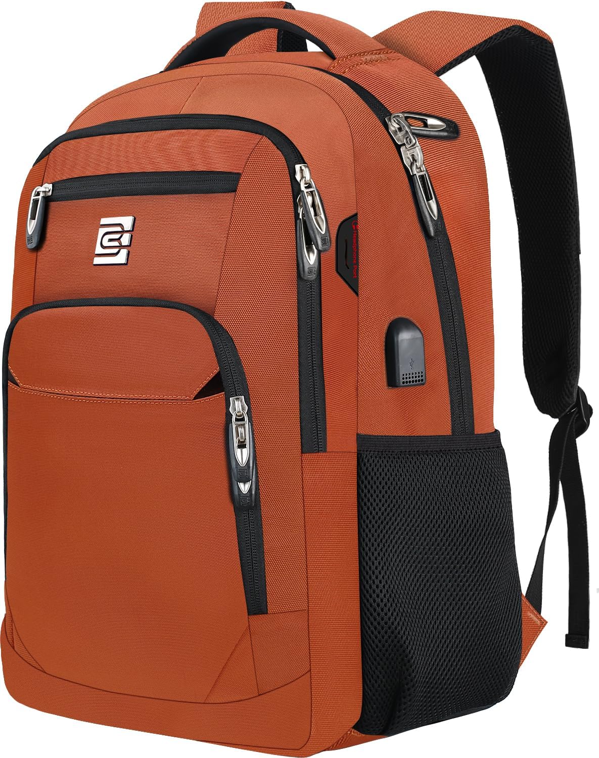 Slim Anti-Theft Laptop Backpack | Business Commuter Daypack with USB