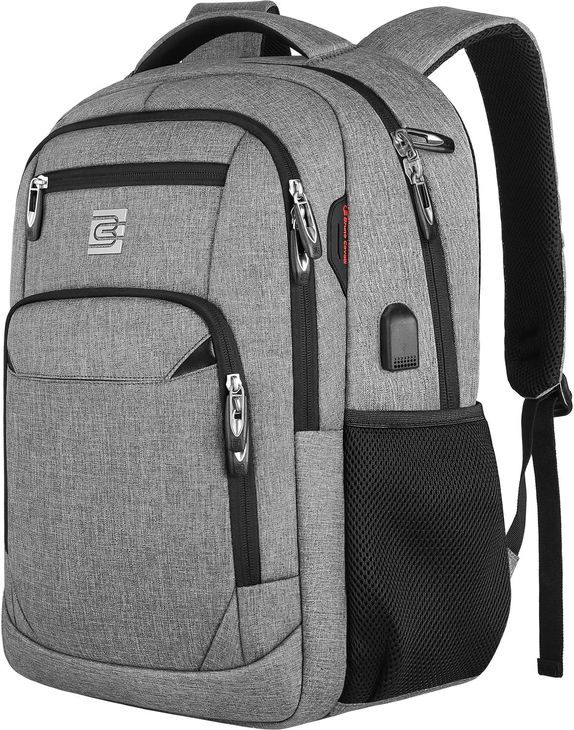 Slim Anti-Theft Laptop Backpack | Business Commuter Daypack with USB