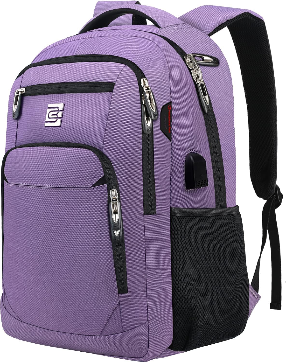 Slim Anti-Theft Laptop Backpack | Business Commuter Daypack with USB