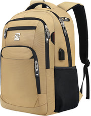 Slim Anti-Theft Laptop Backpack | Business Commuter Daypack with USB