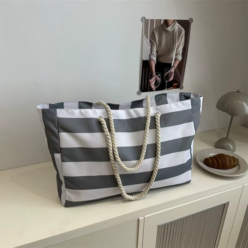 Waterproof Beach Tote Bag | Oversized Sandproof Pool & Travel Bag