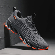 High-Performance Athletic Running Shoes for Men – Breathable Cushioned Trainers with All-Surface Grip Sole