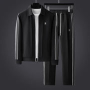 Velocity Performance Tracksuit Set for Men – Soft-Touch Athletic Jacket & Jogger Two-Piece for Training & Travel