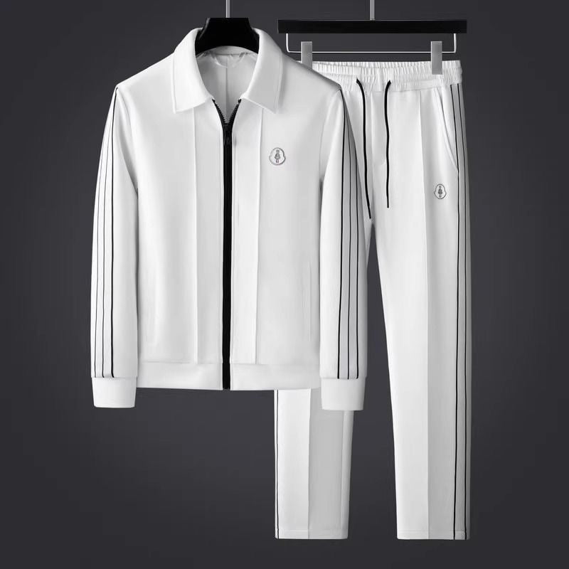 Velocity Performance Tracksuit Set for Men – Soft-Touch Athletic Jacket & Jogger Two-Piece for Training & Travel