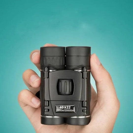 Military-Grade HD Compact Binoculars – High-Power Wide-View Field Glasses for Hunting, Hiking & Events