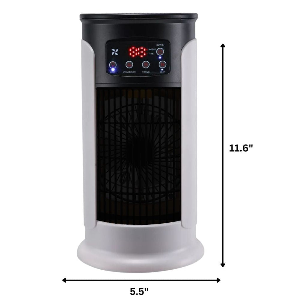 Portable tower air cooler features overview