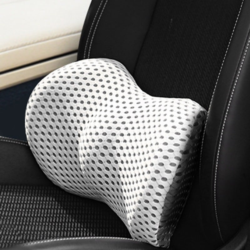 Ergonomic Lumbar Support Pillow | Memory Foam Back Cushion for Office Chair