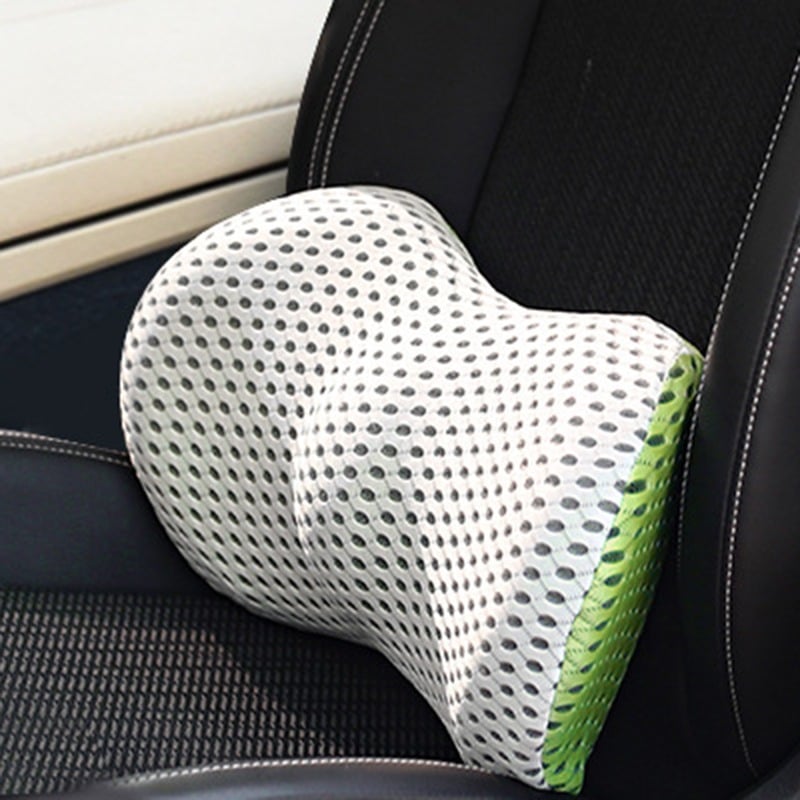 Ergonomic Lumbar Support Pillow | Memory Foam Back Cushion for Office Chair
