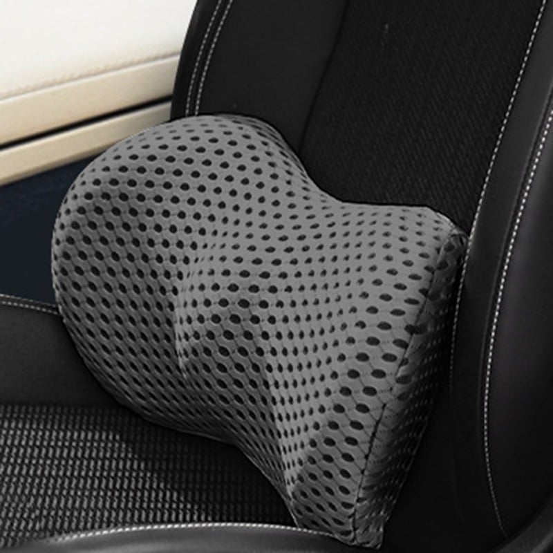 Ergonomic Lumbar Support Pillow | Memory Foam Back Cushion for Office Chair
