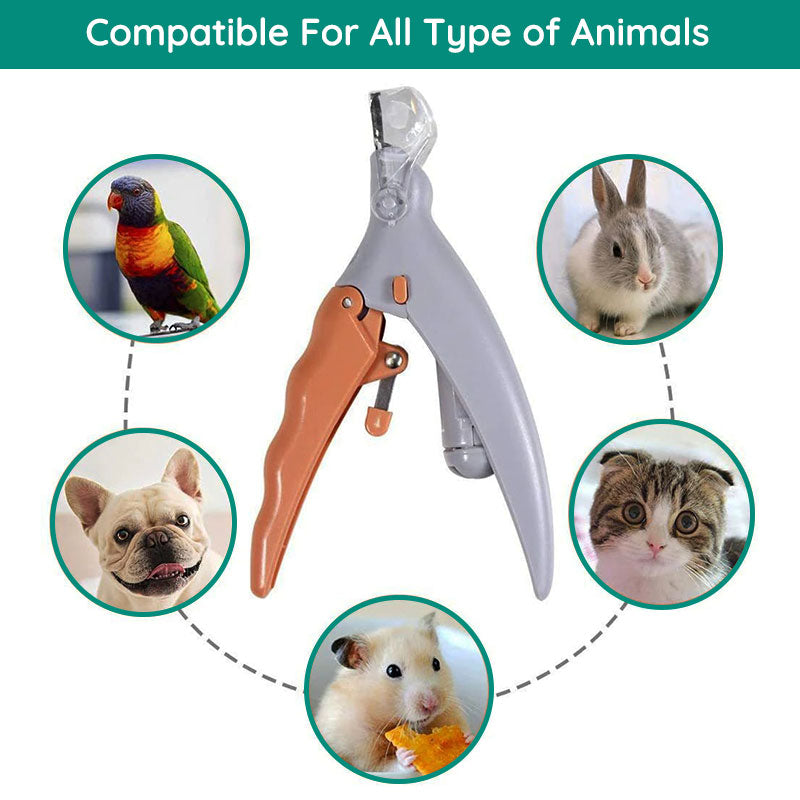 Dog & Cat Nail Clippers | Professional Safety Guard Claw Trimmer
