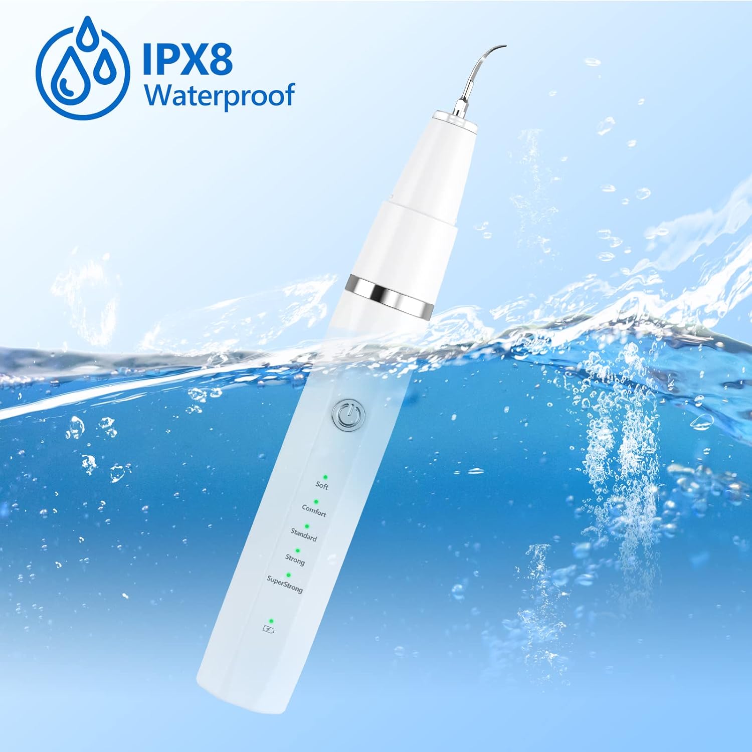 Ultrasonic Pet Plaque & Tartar Remover | Dog & Cat Teeth Cleaning Kit