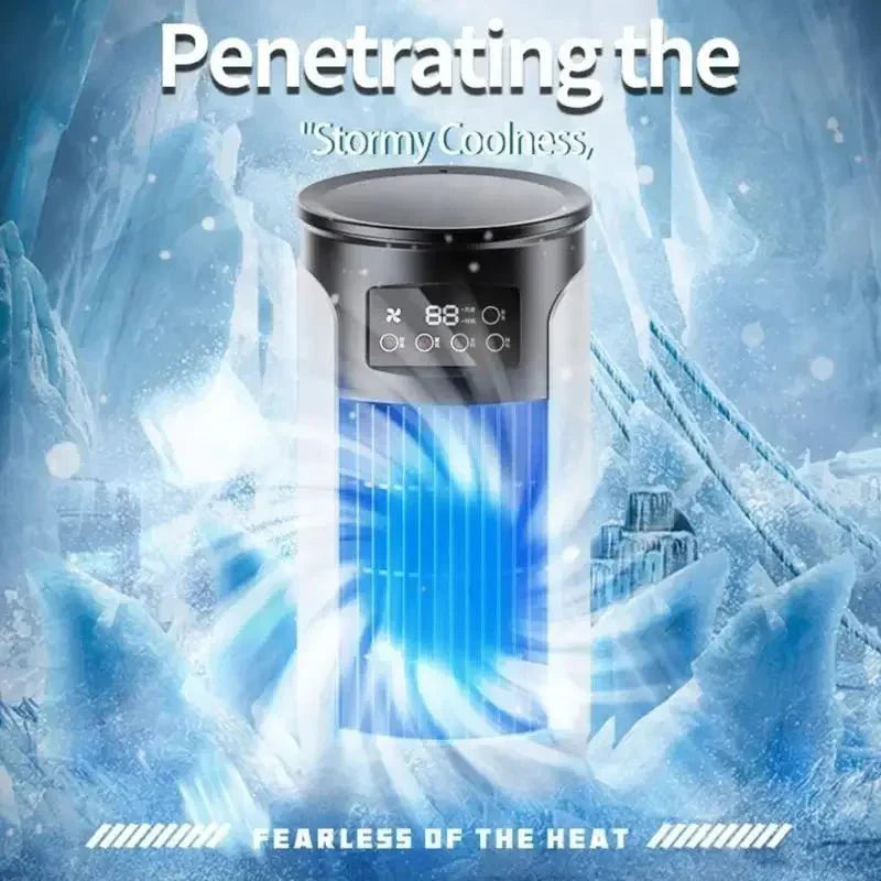 Portable evaporative air cooler detail