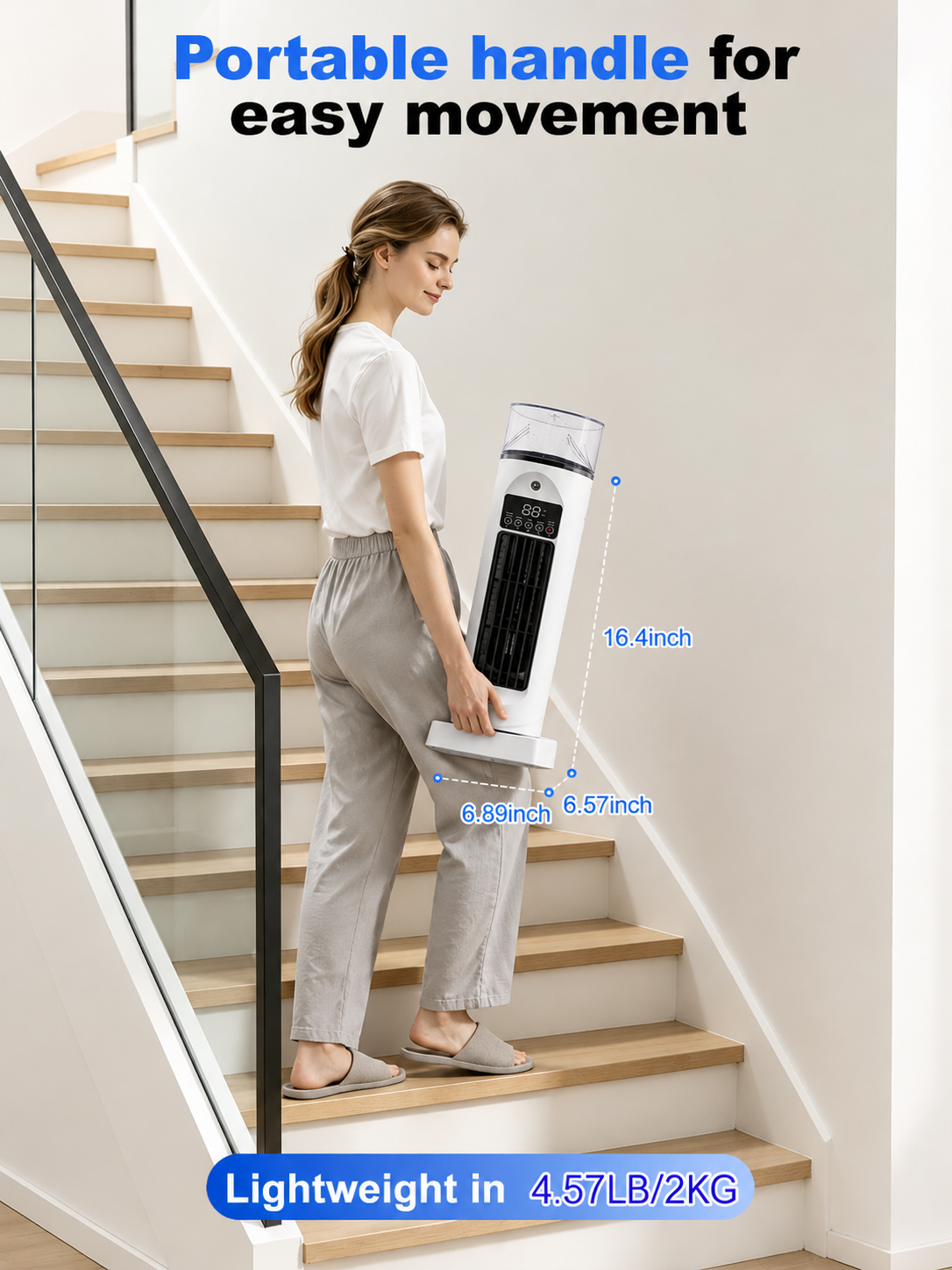 4-in-1 room cooler detail