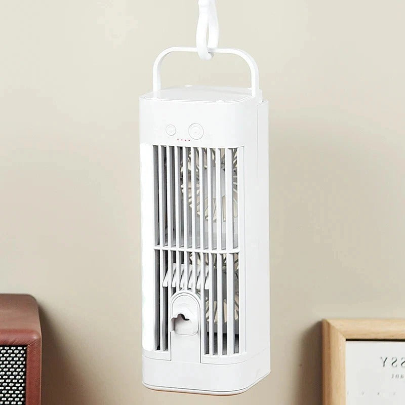 USB misting fan detail