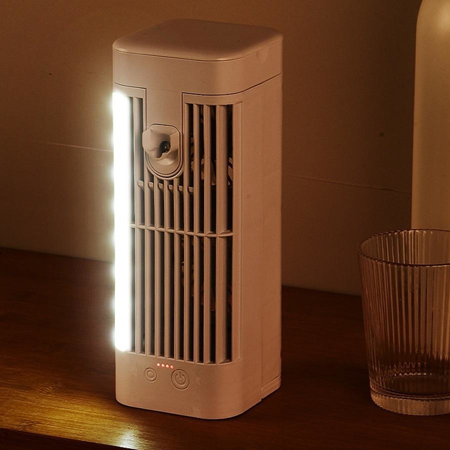 USB misting fan detail