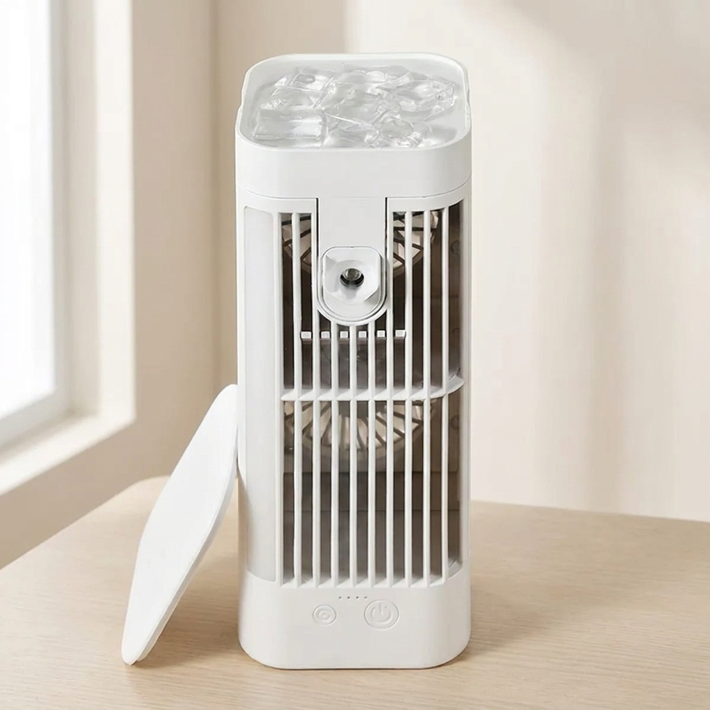 Portable USB misting fan