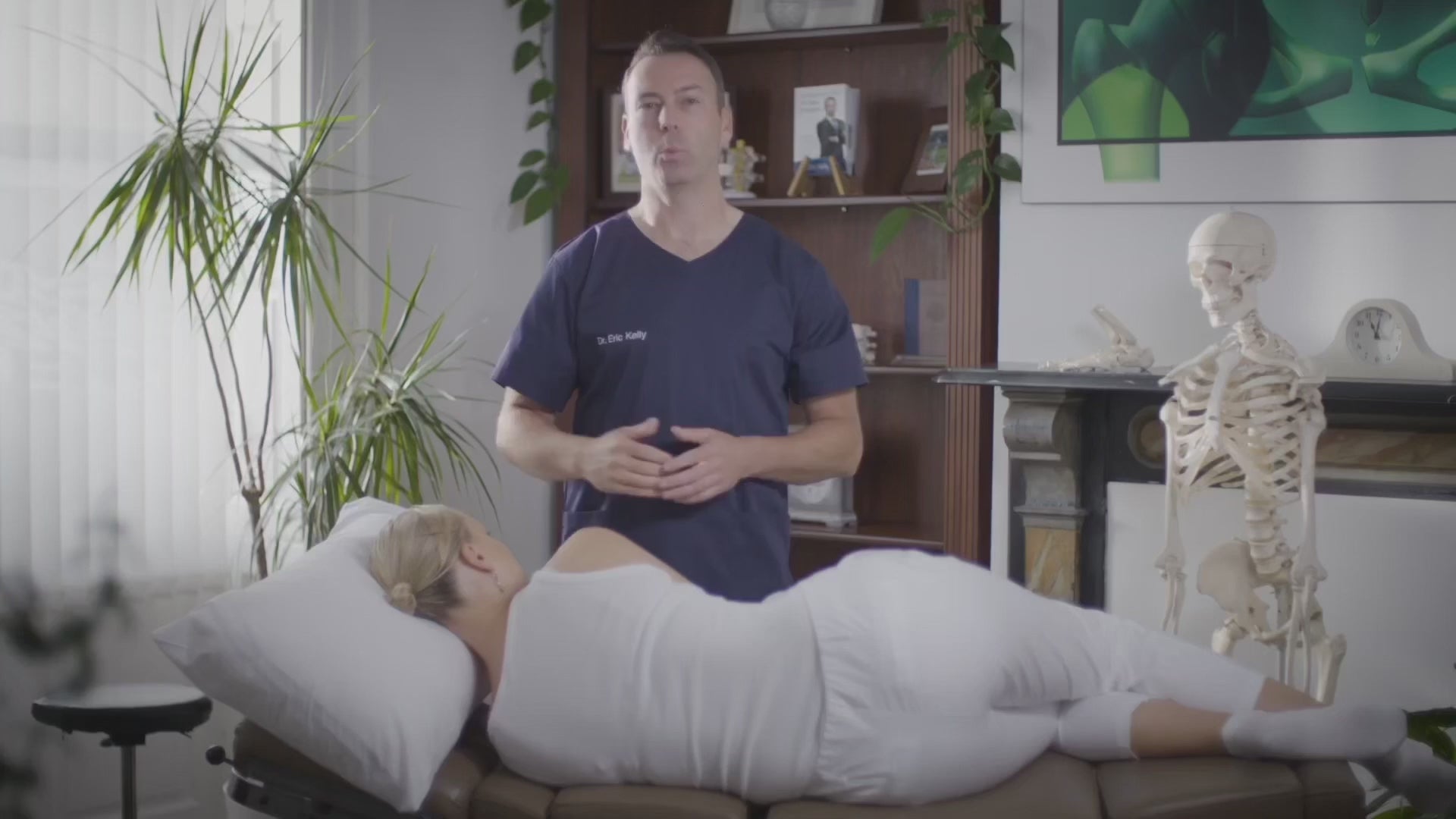 Load video: Orthopedic Cervical Pillow | Contour Memory Foam for Neck Pain