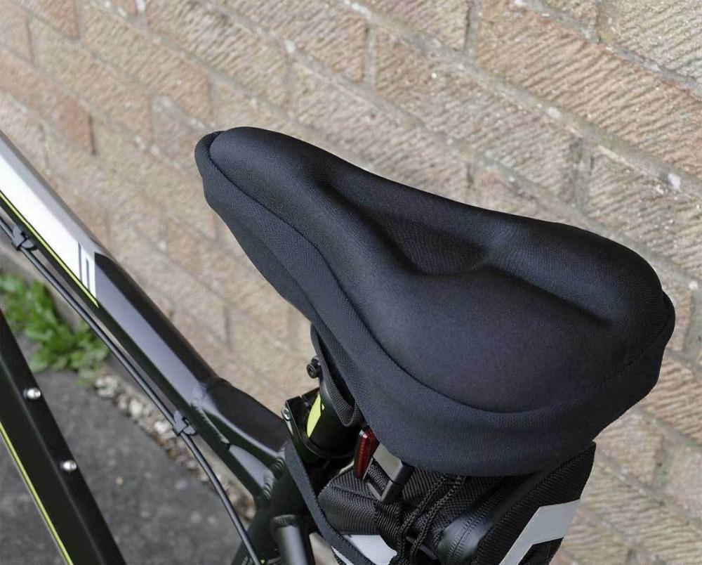 Breathable Gel Bike Seat Cushion – Extra-Comfort Shock-Absorbing Bicycle Saddle Cover