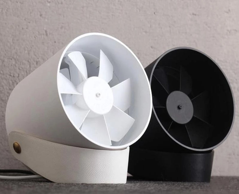 Ultra Silent Mini USB Fan | Double Blade Portable Touch Control Cooler