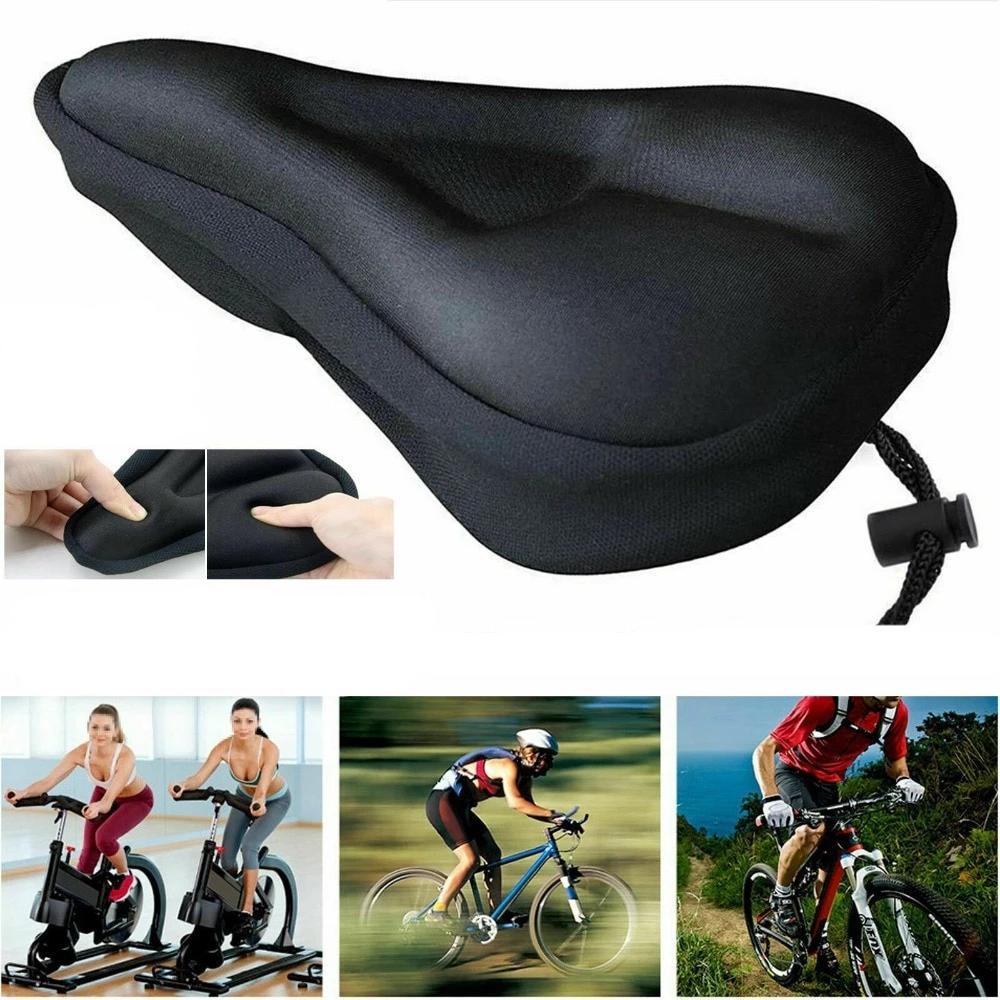 Breathable Gel Bike Seat Cushion – Extra-Comfort Shock-Absorbing Bicycle Saddle Cover
