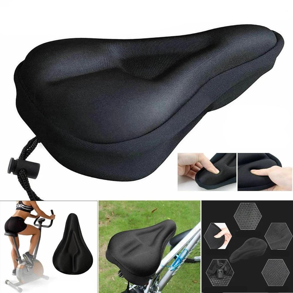 Breathable Gel Bike Seat Cushion – Extra-Comfort Shock-Absorbing Bicycle Saddle Cover