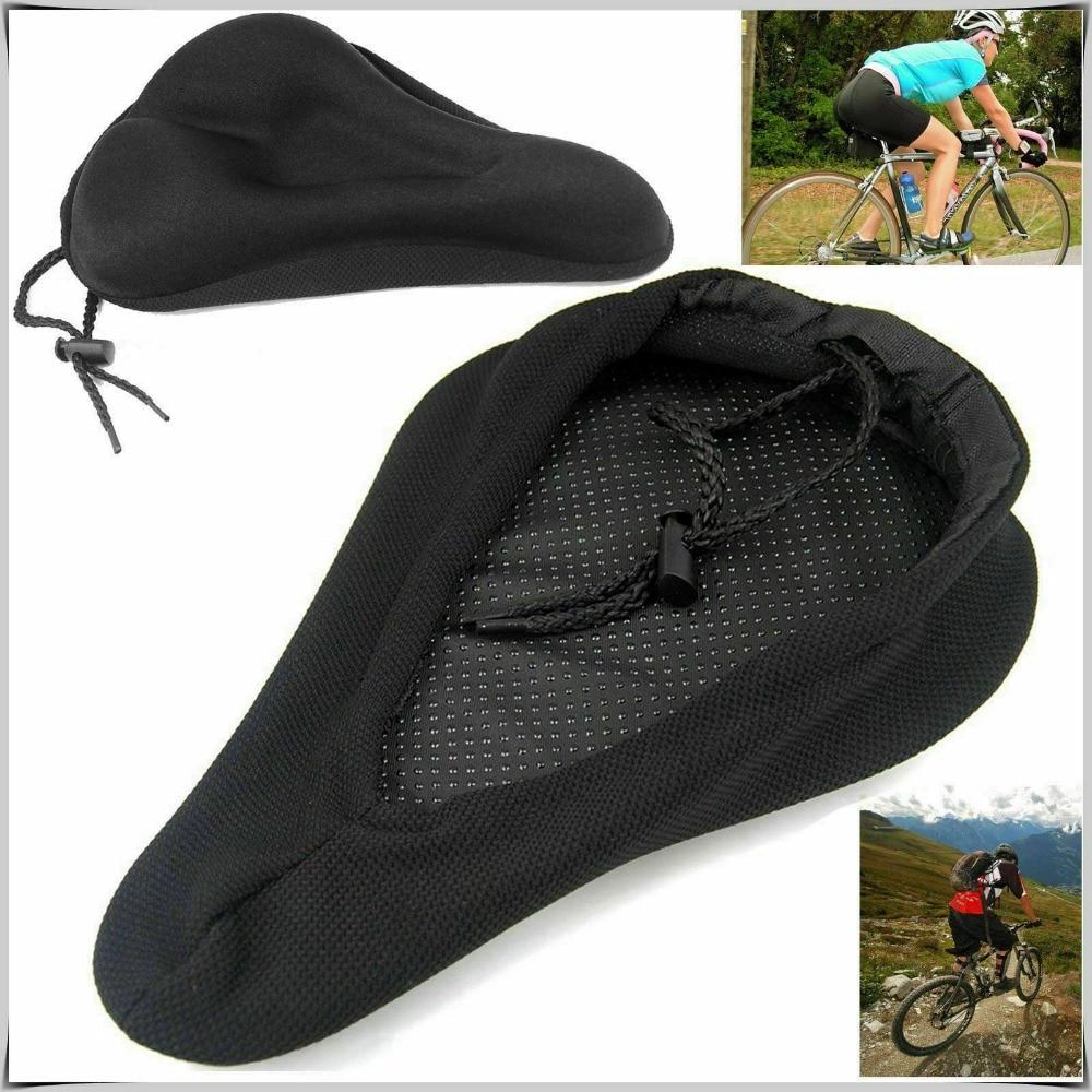 Breathable Gel Bike Seat Cushion – Extra-Comfort Shock-Absorbing Bicycle Saddle Cover
