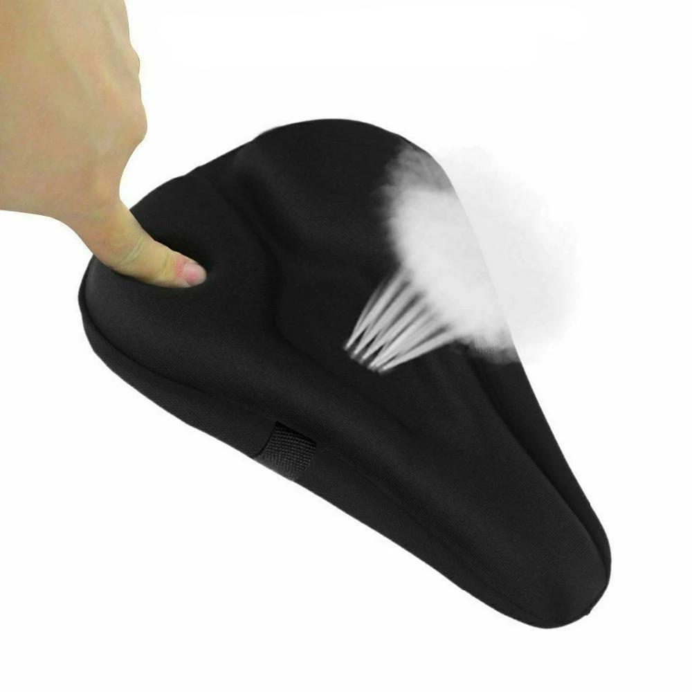 Breathable Gel Bike Seat Cushion – Extra-Comfort Shock-Absorbing Bicycle Saddle Cover