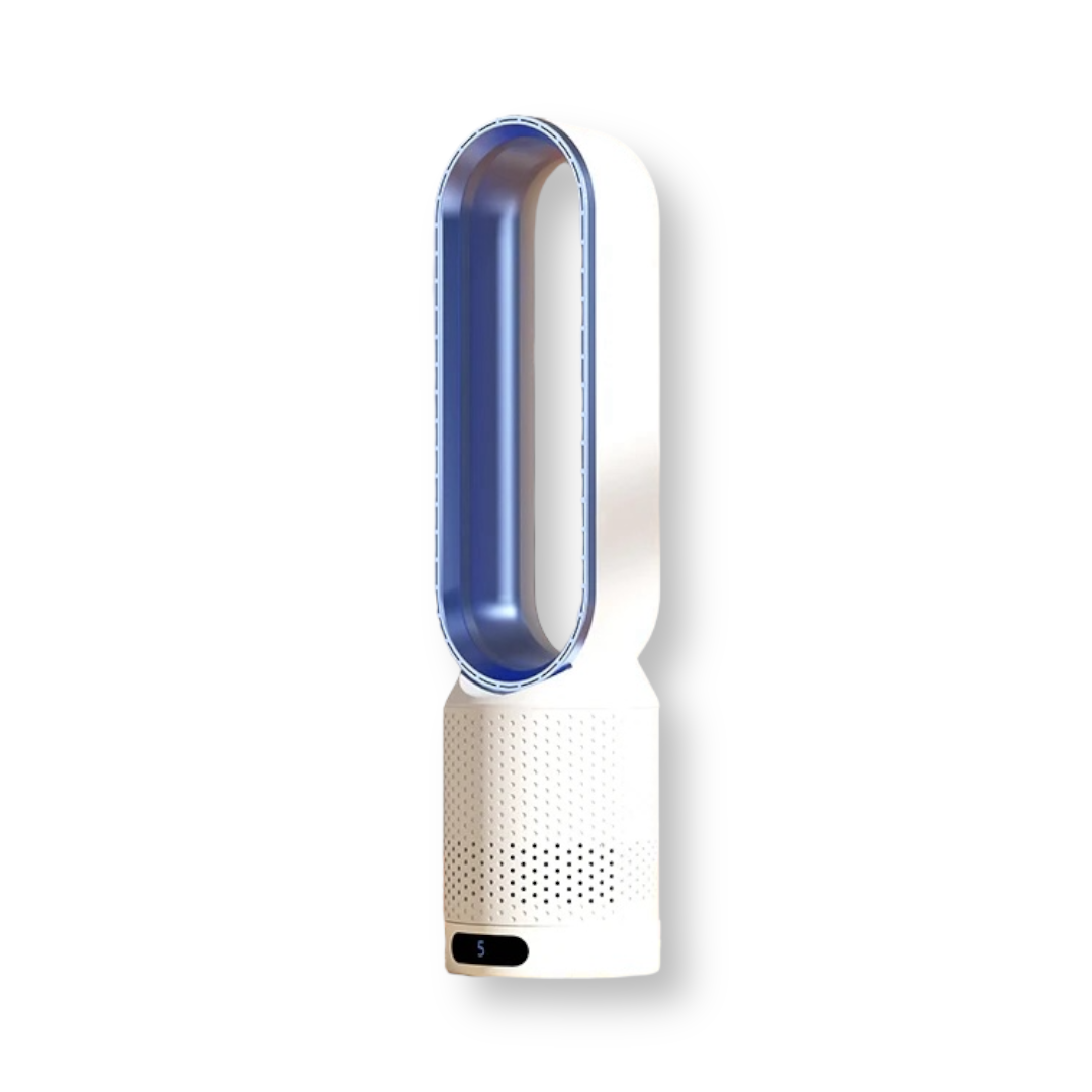 Blue 3-in-1 tower fan