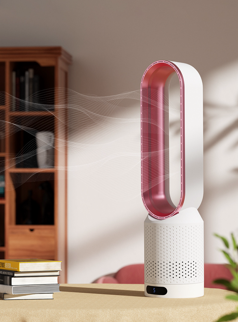 Tower fan ionizer detail