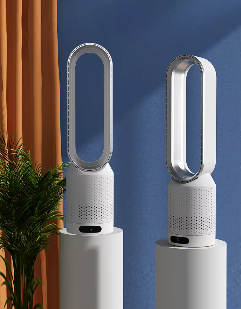 Tower fan controls