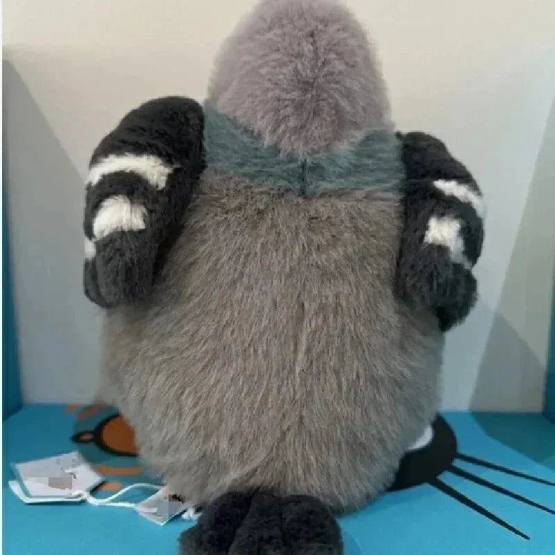 KissPigeon Fluffy Pigeon Plush Toy – Soft Cuddly Stuffed Bird for Comfort, Gifts & Quirky Home Decor