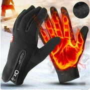 Electric Heated Winter Gloves - Waterproof with Touchscreen Function