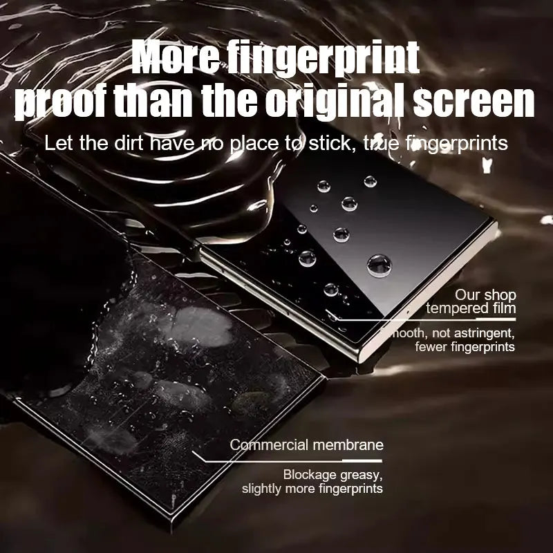 Dust-Free Privacy Screen Protector 2-Pack – Self-Install Anti-Spy Tempered Glass with Alignment Kit