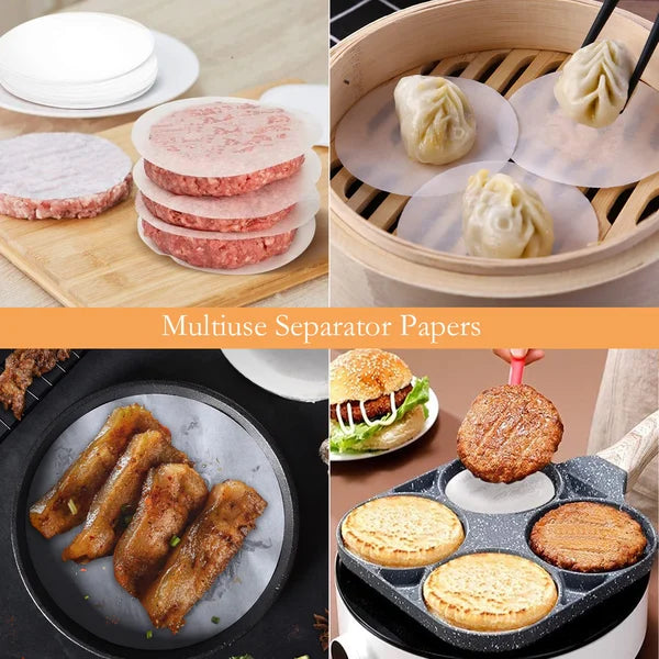 Manual Burger Press – Non-Stick Aluminum Hamburger Patty Maker for Grilling, BBQ & Meal Prep