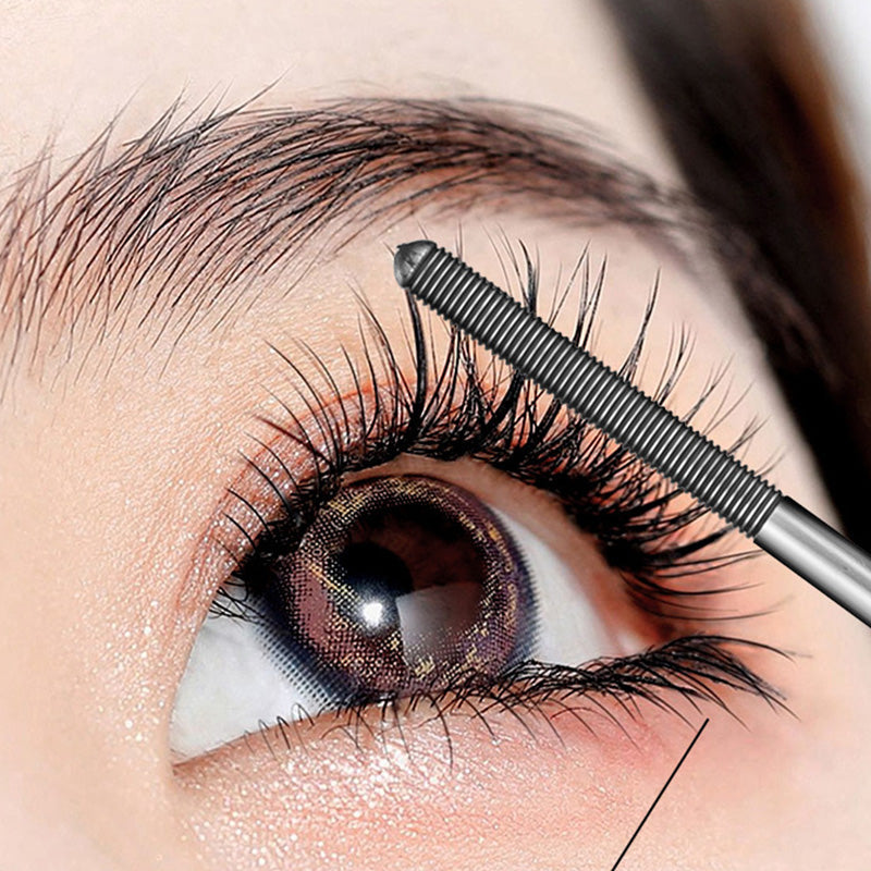3D Curling Fiber Mascara with Metal Brush – Waterproof, Long-Lasting Volume & Lift for Every Lash